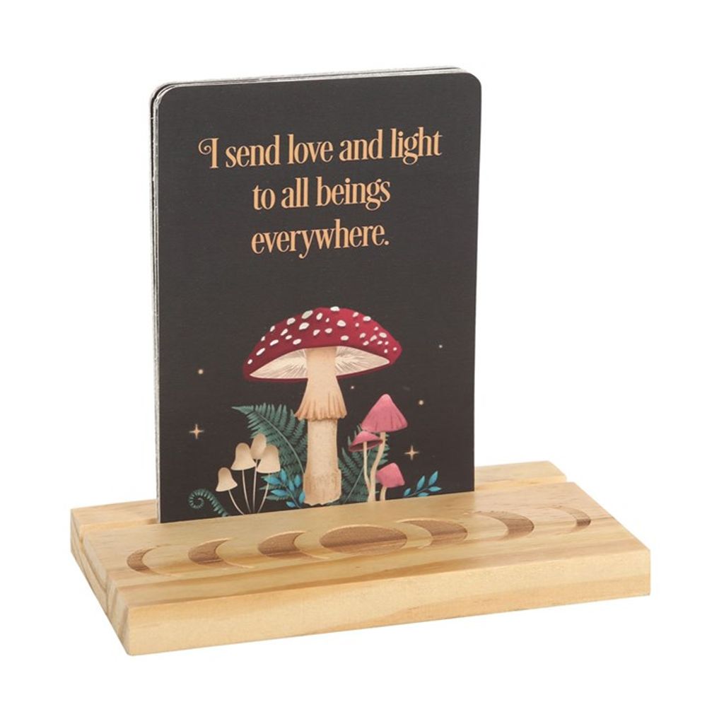 Affirmation Cards with Wooden Stand - DuvetDay.co.uk