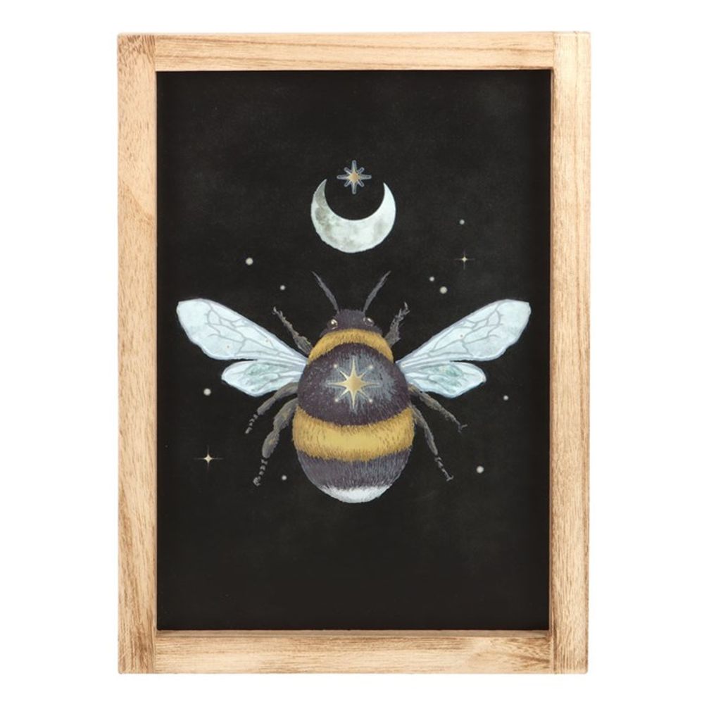 Forest Bee Framed Wall Print - DuvetDay.co.uk