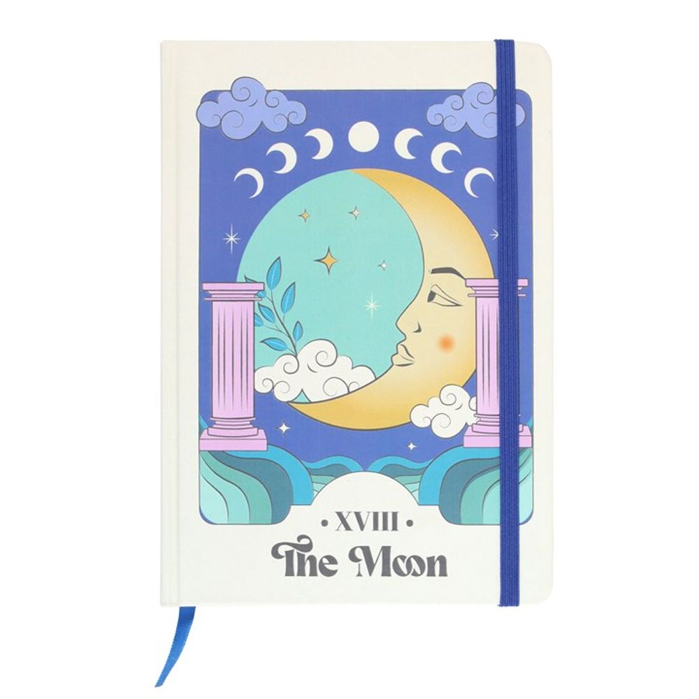 The Moon Celestial A5 Notebook - DuvetDay.co.uk