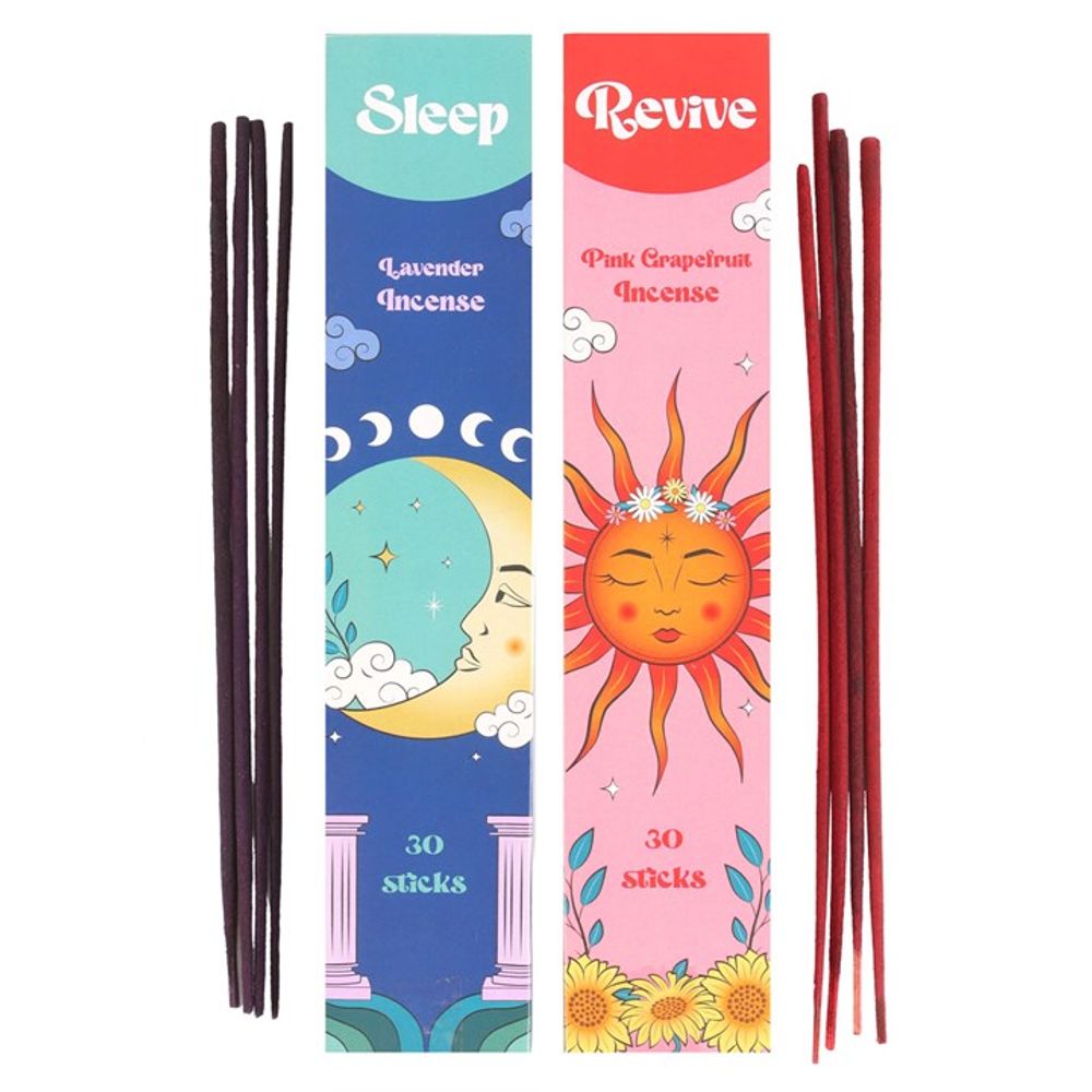 Set of 2 Sleep & Revive Incense Stick Sets - DuvetDay.co.uk