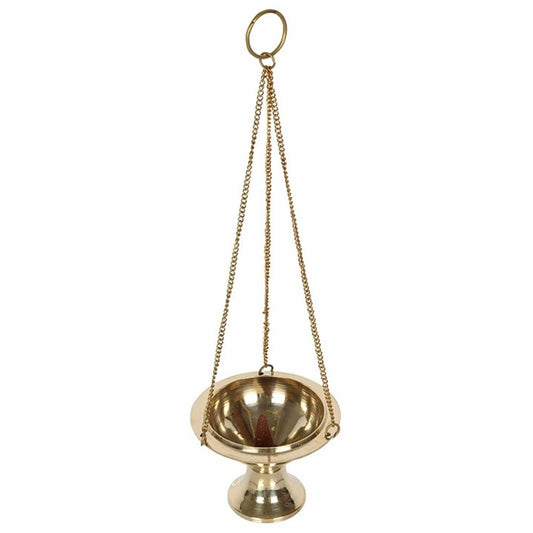 Metal Triple Moon Incense Censer