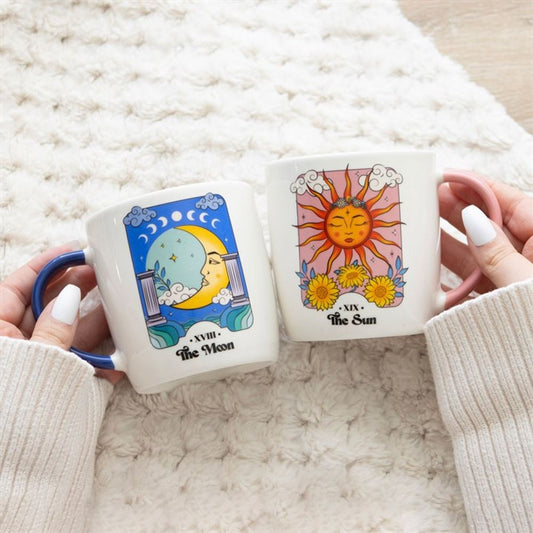 Sun and Moon Celestial Mug Set - DuvetDay.co.uk