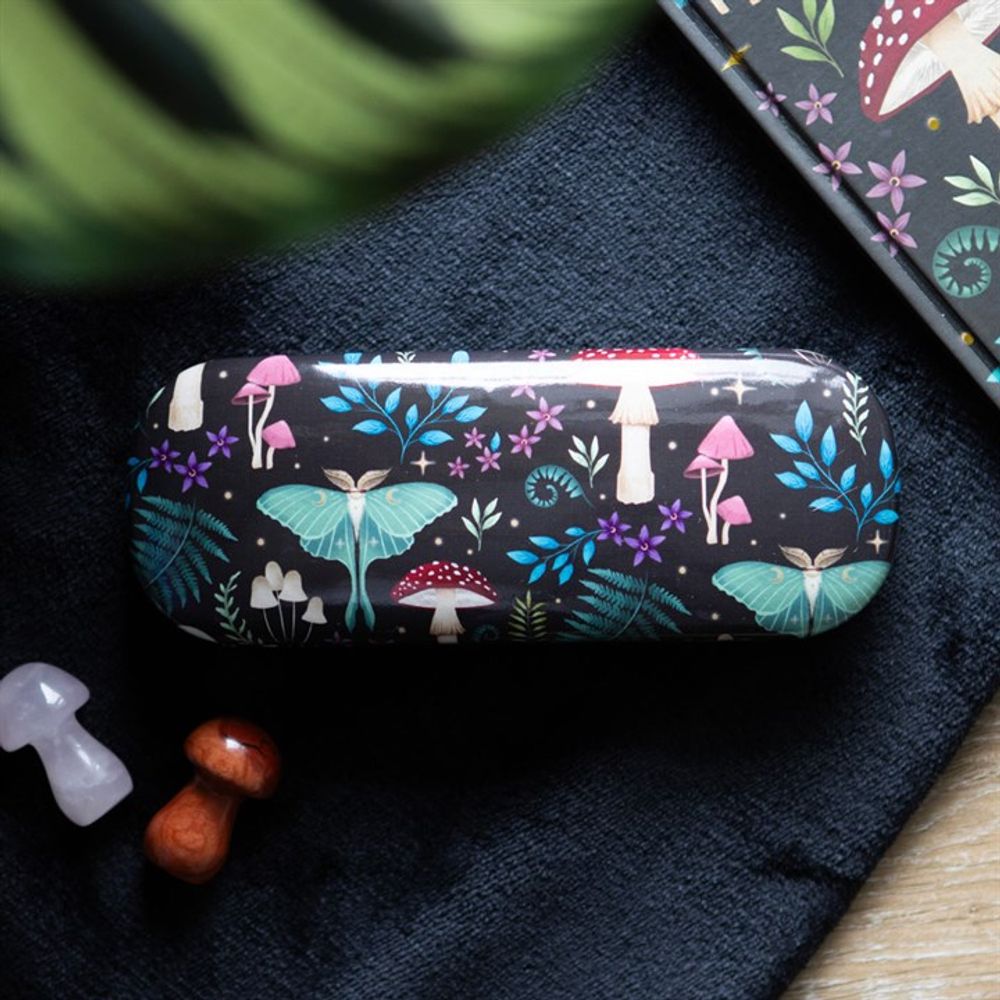 Dark Forest Print Glasses Case - DuvetDay.co.uk