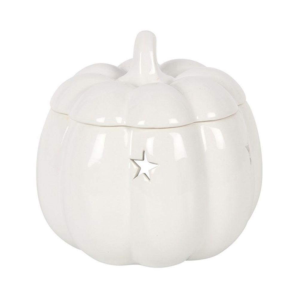 White Pumpkin Oil Burner - DuvetDay.co.uk