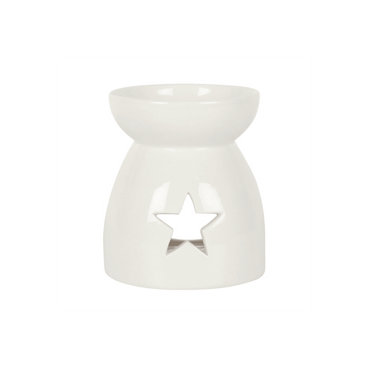 White Star Cut Out Oil Burner - DuvetDay.co.uk