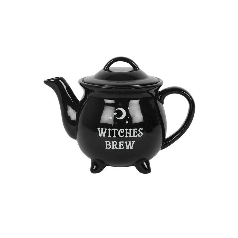 Witches Brew Ceramic Cauldron Tea Set - DuvetDay.co.uk