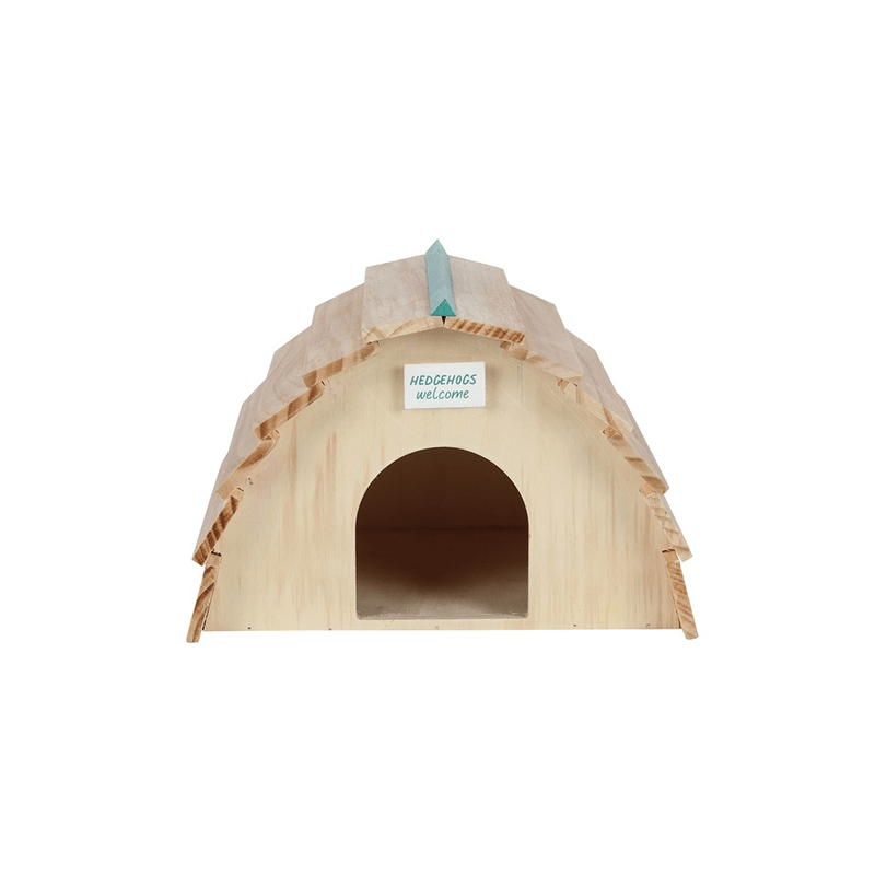 Wooden Hedgehog House - DuvetDay.co.uk