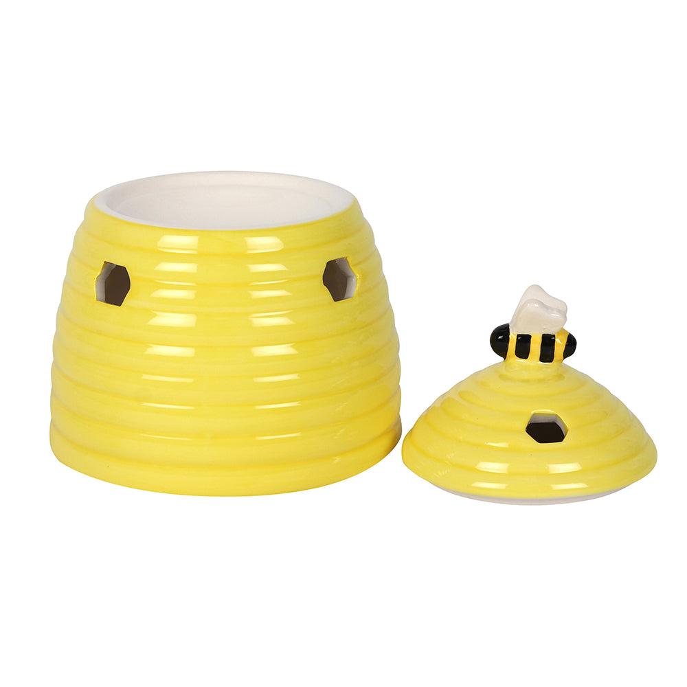 Yellow Beehive Oil Burner - DuvetDay.co.uk