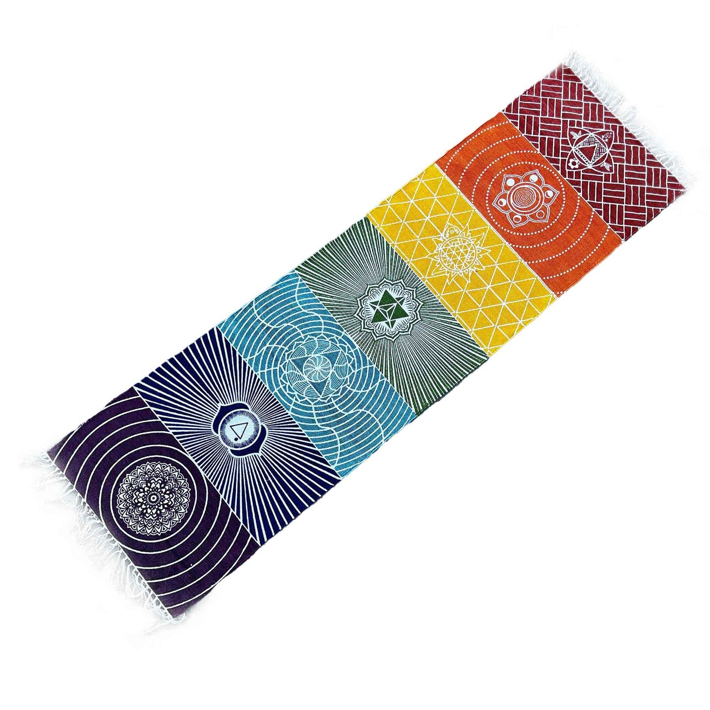 Yoga Rug - 60x200cm - 7 Chakras - DuvetDay.co.uk