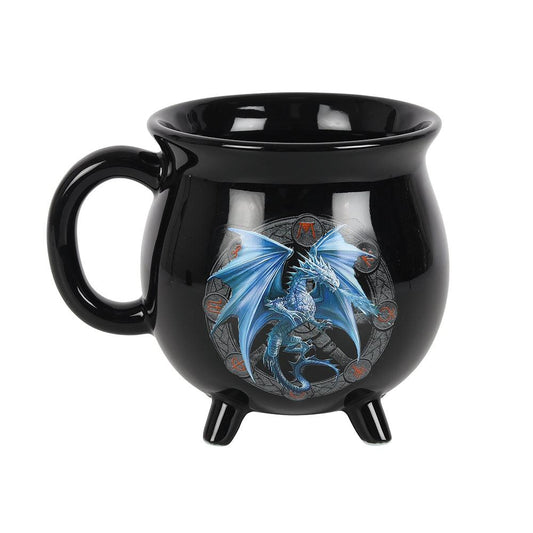 Yule Colour Changing Cauldron Mug by Anne Stokes - DuvetDay.co.uk