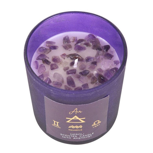 Air Element Neroli Crystal Chip Candle - DuvetDay.co.uk