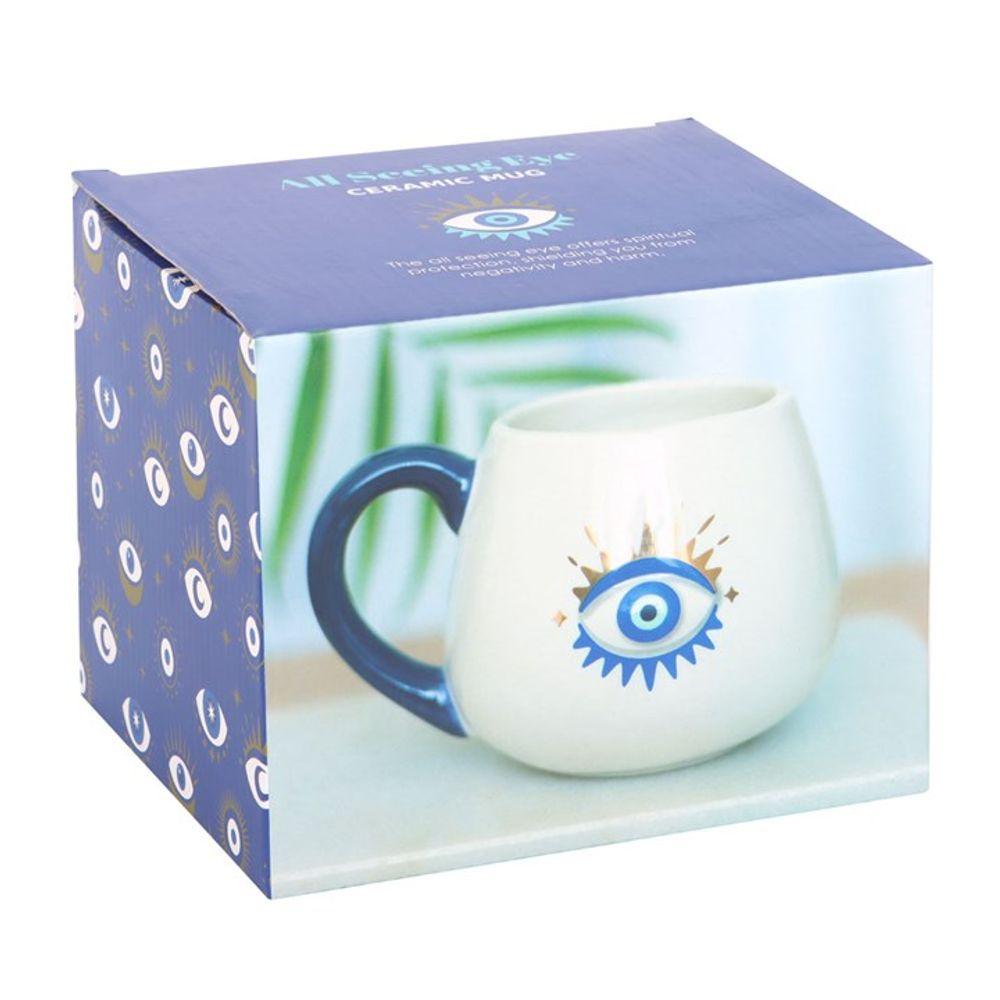 All Seeing Eye Rounded Mug - DuvetDay.co.uk