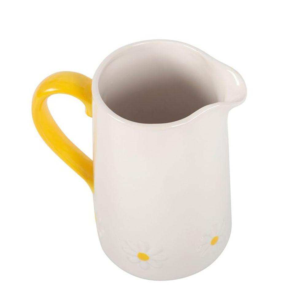 Daisy Ceramic Flower Jug - DuvetDay.co.uk