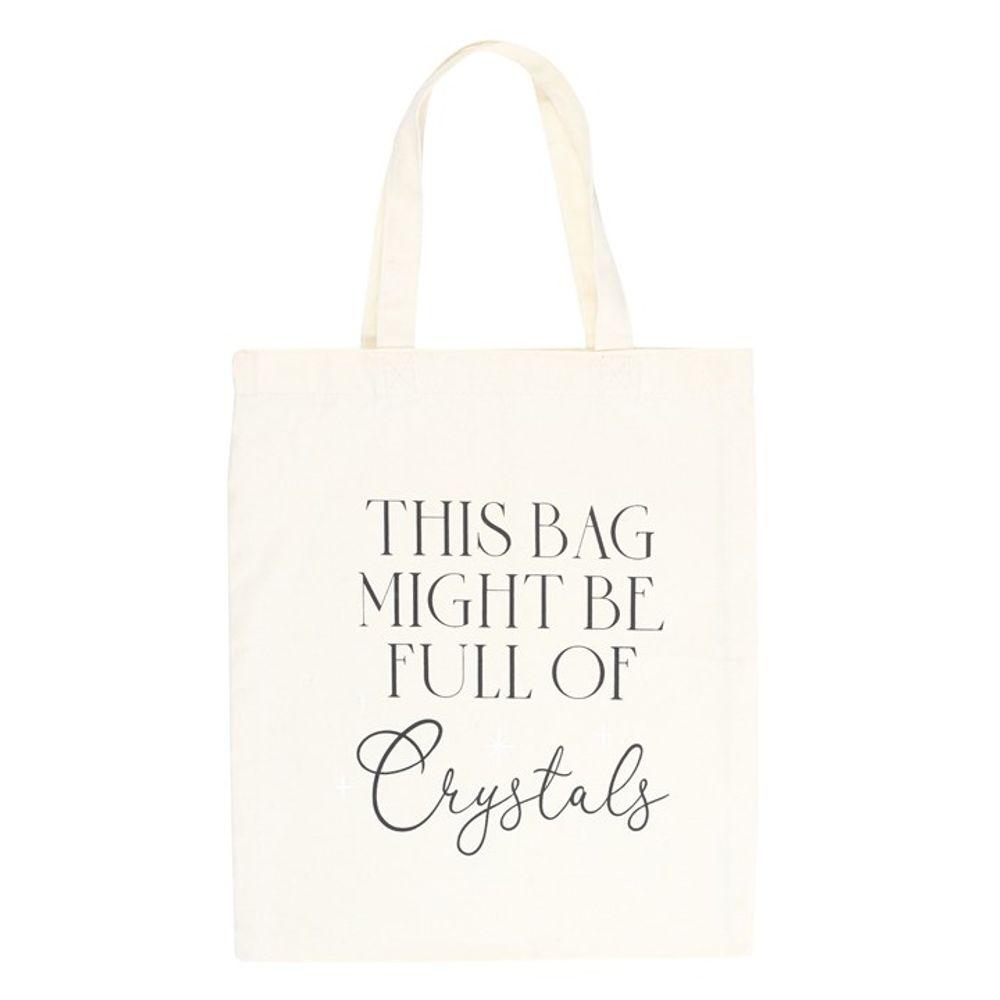 Full of Crystals Cotton Tote Bag - DuvetDay.co.uk