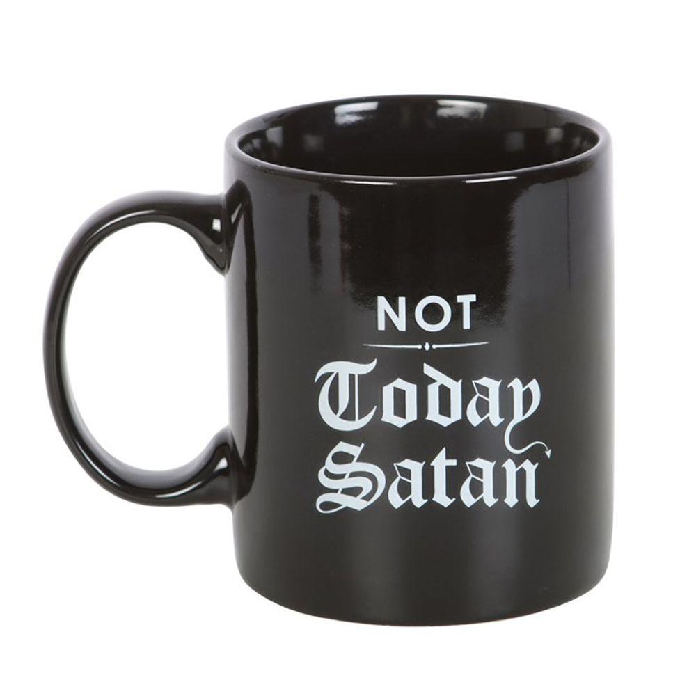 Not Today Satan Mug - DuvetDay.co.uk