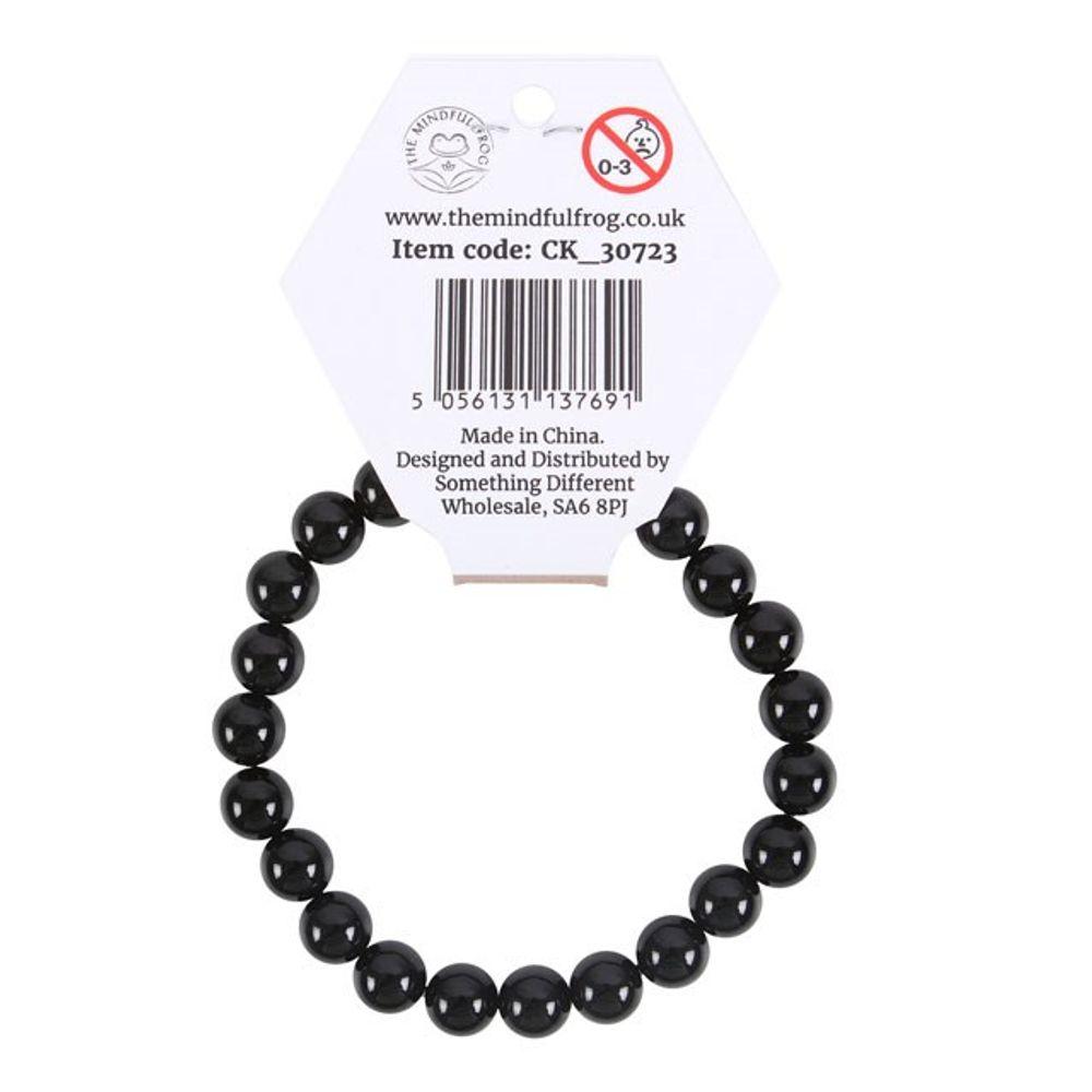 Root Chakra Hematite Gemstone Bracelet - DuvetDay.co.uk