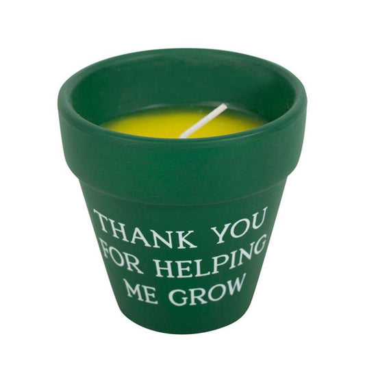 Thank You for Helping Me Grow Citronella Candle - DuvetDay.co.uk